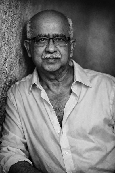 Dr. Ravi R. Iyer — black and white portrait